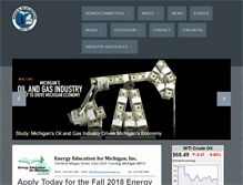 Tablet Screenshot of michiganoilandgas.org